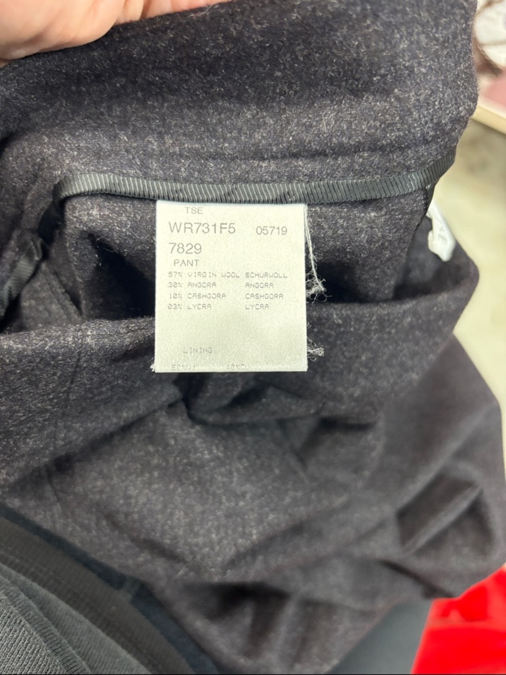 TSE | 6 Classic Wide-Leg Trousers wool blend - Picture 6 of 6